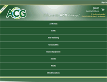 Tablet Screenshot of acgworld.com